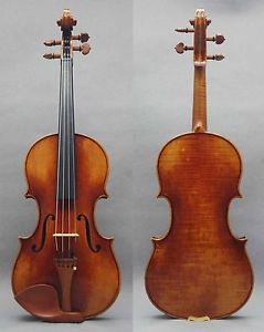 Maestro Stradivarius 15.5' Viola copy  #6078. Powerful tone
