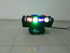 2pc 8 X10W quad dual bar led beam moving head spider light  DMX DJ stage light