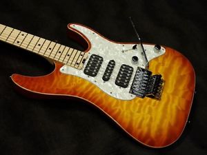 SCHECTER SD-DX-24-AS Lemon Drop Sunburst w/soft case F/S Guiter From JAPAN #X586