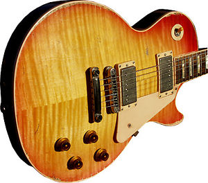 RetroVibe® Number 9 Gibson Les Paul Standard Flametop Aged Lollars @LOOK@