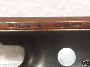 Private COLLECTION to SELL - 101: A good German VIOLIN BOW by *Edw.HERRMANN***