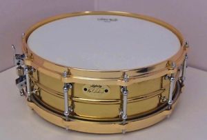 2000 Ludwig Millennium Brass Snare Drum 14" x 5" (Number 37 of 100)