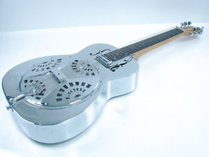 Rare Vintage Dobro Resonator Slide Steel Guitar DeArmond Pickup With Levi Case