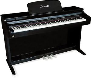 Delson - 8877 piano numerique - Meuble livre avec une banquette - 88 touches tou