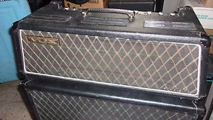 '68 Vox 1141 Beatle Super Reverb Solid State amp w/1143 Footswitch Just Serviced
