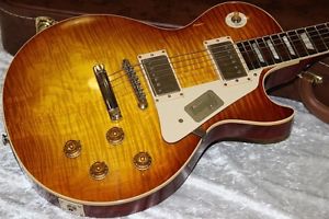 Used Gibson Custom Shop 1959 Les Paul Standard Reissue VOS 2014 Ice Tea Burst