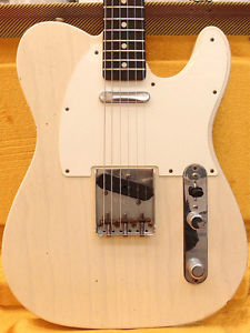 New Fender Custom Shop 1959 Telecaster Journeyman Relic 2016 Aged White Blonde