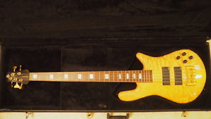 Spector Bass Euro 5 Lx - Quilted Maple Neck Through Bass