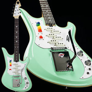 Free Shipping Used Teisco Spectrum 5 (Surf Green) Electric Guitar