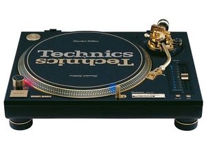 Very Rare Technics New SL-1200GLD-K Limited Edition 24k Gold Plated DJ Turntable