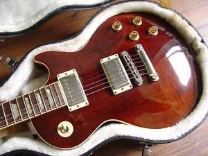 2005 GIBSON LES PAUL STANDARD PLUS ROOT BEER AA FLAMETOP DISCONTINUED EDITION