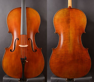 The MOST MATURE Stradivari cello!Orchestra level.WIDE DEEP TONE