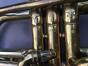 Vintage MARTIN Handcraft IMPERIAL Cornet #3 Large Bore .468" RARE!!!