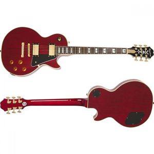 Epiphone Limited Edition Les Paul Custom 100th Anniversary Guitar (Cherry) Japan