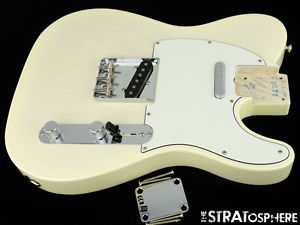 American 64 RI Fender Telecaster Tele LOADED BODY Nitro White Blonde SALE!