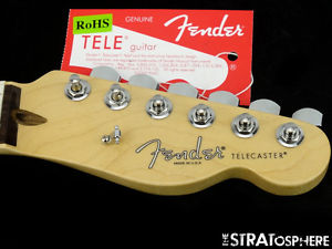 American Fender CHANNEL BOUND Telecaster NECK+ TUNERS Tele USA Compound Rosewood