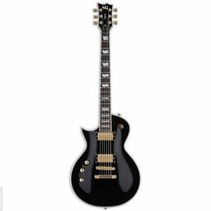 ESP LTD EC-1000T CTM Black BLK DMZ DiMarzio LEFT HANDED  Electric Guitar