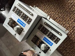 3 x Vintage Western Electric Filter Equalizers Eq PULTEC style eq