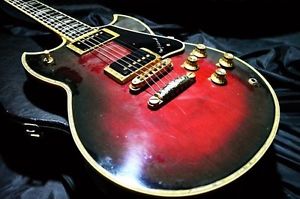 USED YAMAHA 1982 SG-3000 Wine Red Made in Japan Vintage w/ Hardshell Case