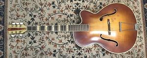 Vintage 1959 Hofner Arch Top Acoustic Guitar