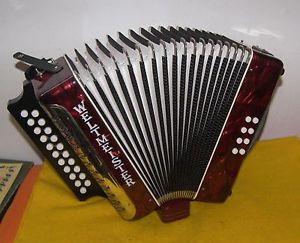 Vintage 2 Row Weltmeister Diatonic Accordion