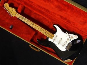 Fender Custom Shop 1956 Stratocaster Relic BLK w/hard case Free shipping #X646