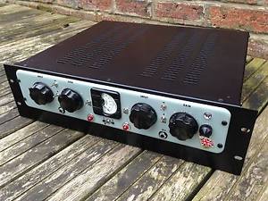 Vintage stereo valve Tube Microphone Mic Preamp -  EF86 & ECC88