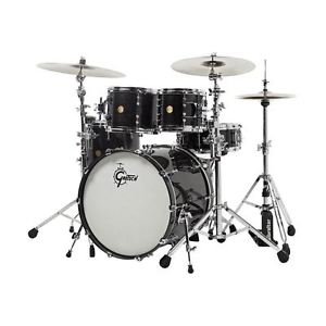 Gretsch NC-E824-VG New Classic Nitron 4 Piece Shell Pack - Black Sparkle