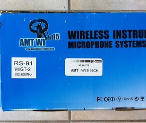 AMT Wi 5 Wireless Saxophone Microphone System