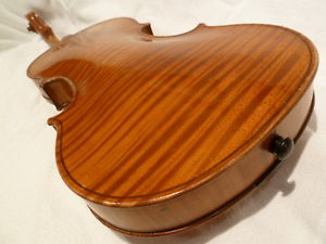 Private COLLECTION to SELL - 75: VIOLIN - GEIGE by *HEBERLEIN* -  for repair...