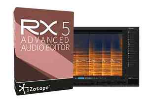 iZotope RX 5 Advanced Audio Editor Electric Delivery Full License