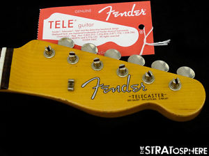 Fender USA Custom Shop 1963 Relic Telecaster NECK + TUNERS Tele Rosewood