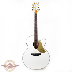 Gretsch G5022CWFE Jumbo Rancher White Falcon Acoustic Electric Guitar