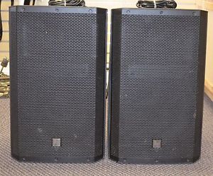 *Pair of Electro-Voice ZLX-15P 15" 2 Way Active Powered Speakers Free Shipping