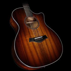 Taylor Custom 714ce Koa Music Zoo Exclusive Acoustic/Electric Guitar Edgeburst