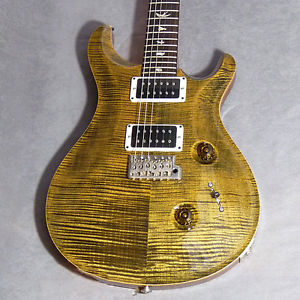 Free Shipping Used Paul Reed Smith Custom24 10top 2014 Obsidian Electric Guitar