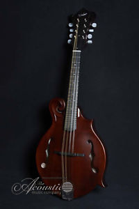 Weber Gallatin F5 mandolin: F style, faded leather, also available in natural