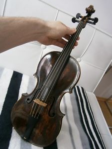 Barockgeige, baroque violin, beautiful old 18th century instrument, LOOK!