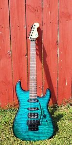 MIJ CHARVEL  SAN DIMAS PRO MOD WILD CARD #4 WITH FLOYD ROSE