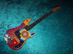 Fun  Fender Mexican Precision Bass standard MIM Mexico guitar vintage design