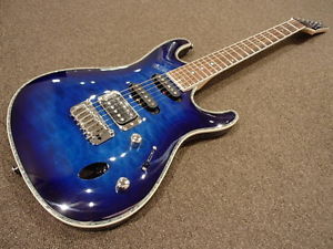 Free Shipping New Ibanez SA360QM / Sapphire Blue Electric Guitar
