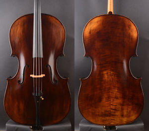 Advancd model,German dark！ "Montagnana 1742" Copy Copy cello, Fine tone