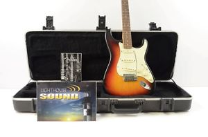 2009 Fender American Deluxe Stratocaster Electric Guitar - Sunburst w/OHSC
