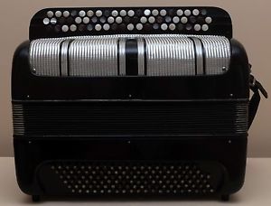 Bayan, Chromatic Button Accordion, Made in Moscow USSR