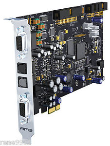 RME HDSPe AIO PCI-e soundcard - AES/EBU S/Pdif and analog I/O- NEW sealed item