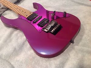 Ibanez RG 550 (1993). All Original Neon-Purple Beast!