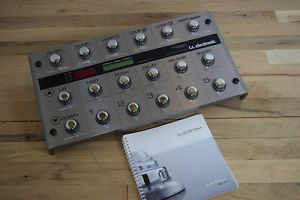 TC Electronic G System multi effects guitar pedal Excellent w/ manuals-used