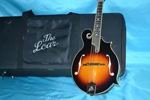 THE LOAR LM-700 VS F-STYLE MANDOLIN WITH CASE, ALL SOLID WOOD, Int'l Buyers Wel