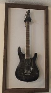 Ibanez S570DXQM Series Eléctric Guitar-transparent Gray Burst