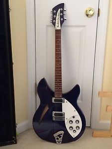 1990 Mint Condition Rickenbacker 330 Midnight Blue